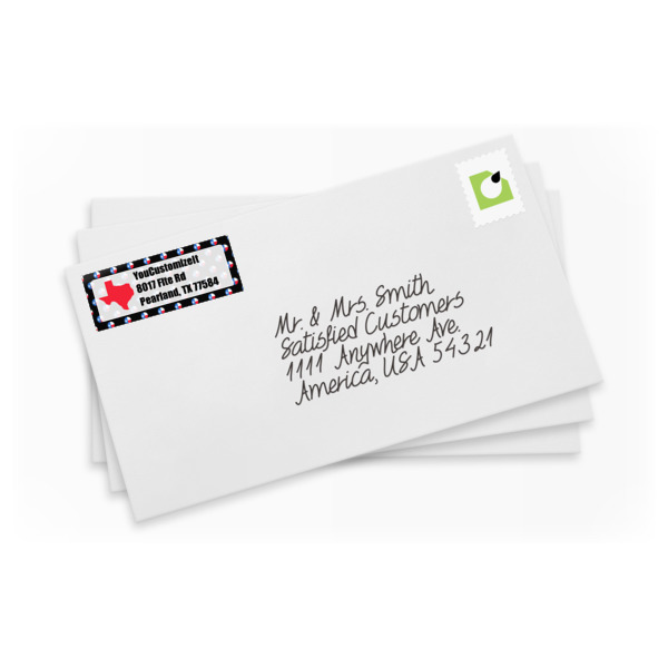Custom Design - Mailing Label on Envelopes