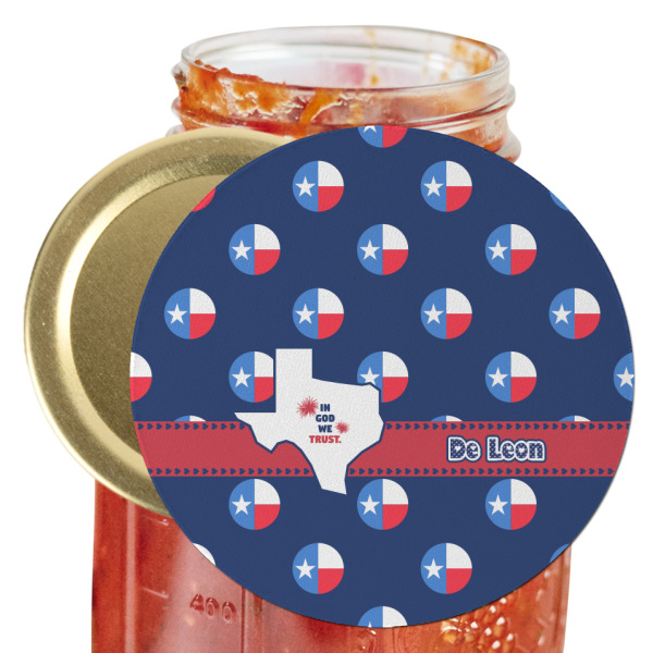 Custom Texas Polka Dots Jar Opener (Personalized)