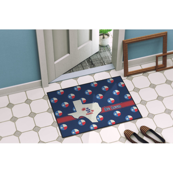 Custom Design - Door Mat - 24"x18" - Lifestyle - Porch