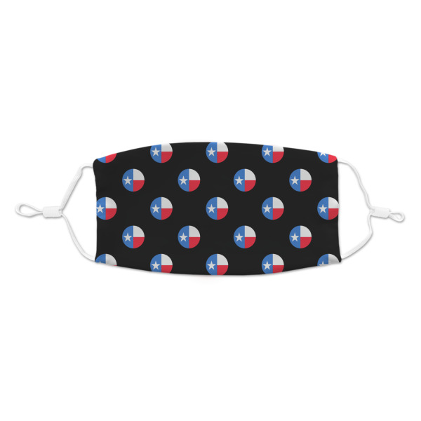 Custom Texas Polka Dots Kid's Cloth Face Mask