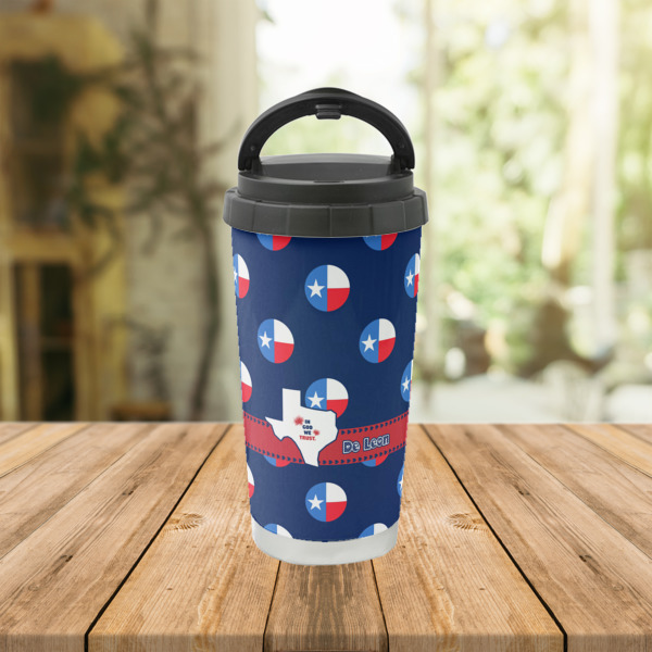 Custom Design - Stainless Steel Travel Cup - Lifestyle