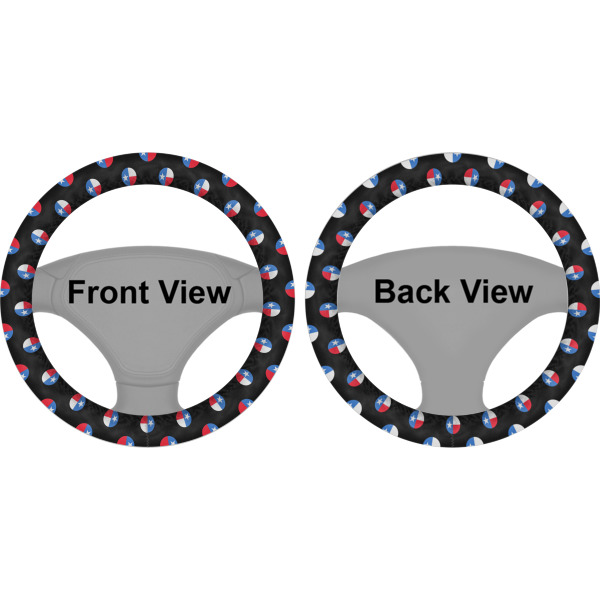 Custom Design - Steering Wheel Cover- Front and Back