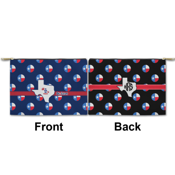 Custom Design - Small Zipper Pouch Approval (Front and Back)
