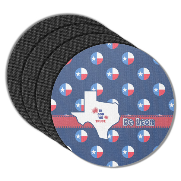 Custom Design - Round Coaster Rubber Back - Main