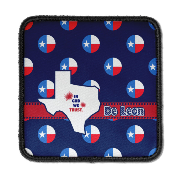 Custom Design - Iron On Patch -  Square - Front