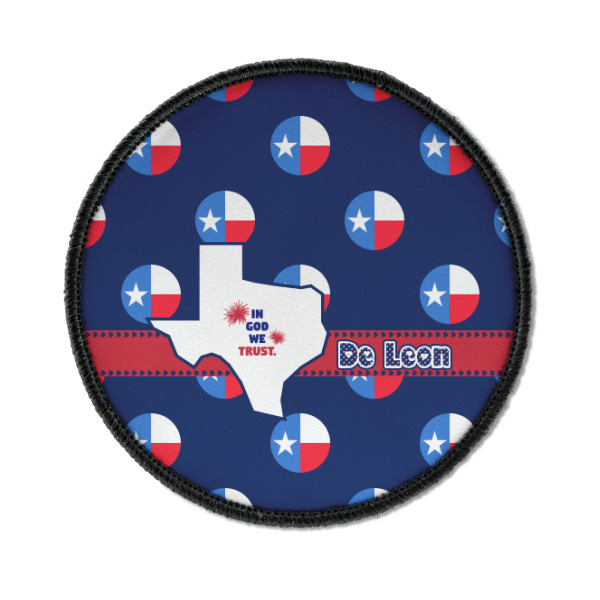 Custom Design - Iron On Patch - Round - Front