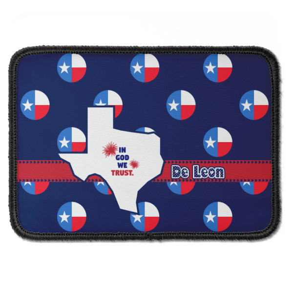 Custom Design - Iron On Patch - Rectangle - Front