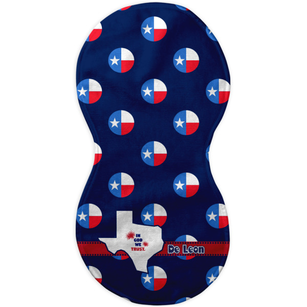 Custom Design - Burp Peanut Shaped Flat