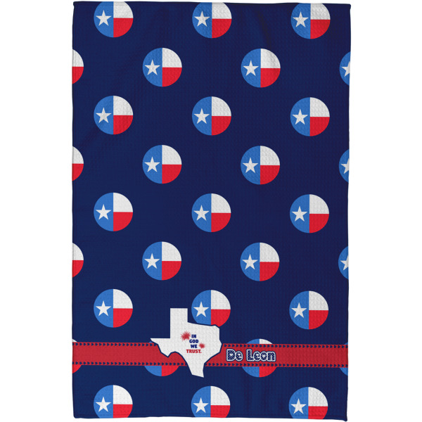 Custom Design - Waffle Weave Towel - Full Color Print - Approval Image