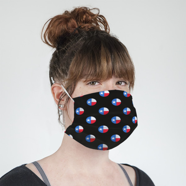 Custom Design - Mask - Quarter View on Girl