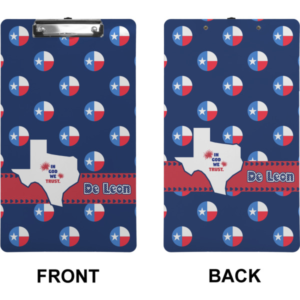 Custom Design - Clipboard (Legal) (Front + Back)