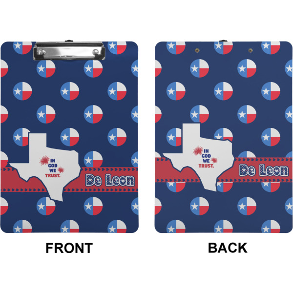 Custom Design - Clipboard (Letter) (Front + Back)