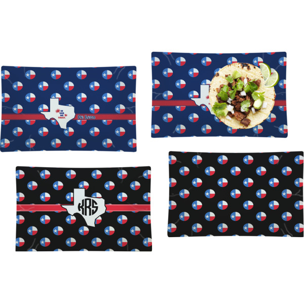 Custom Design - Set of Rectangular Dinner Plates