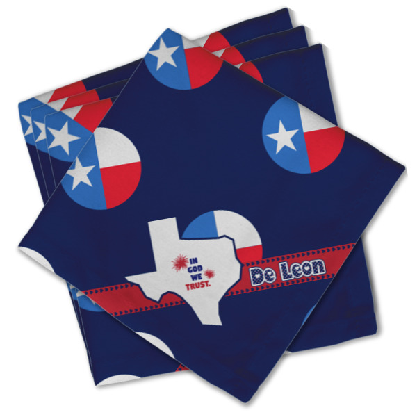 Custom Design - Cloth Napkins - Personalized Lunch (PARENT MAIN Set of 4)