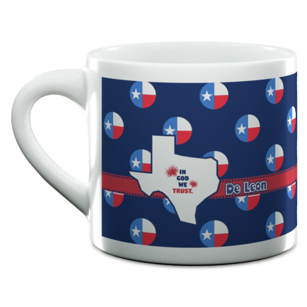 Custom Design - Double Shot Espresso Cup - Single Front