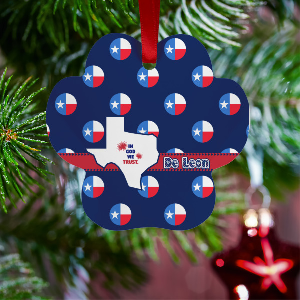 Custom Design - Metal Paw Ornament - Lifestyle