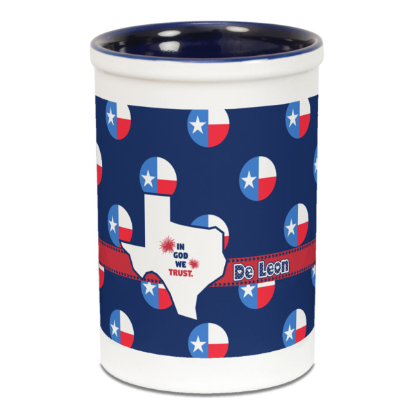 Custom Design - Pencil Holder - Blue