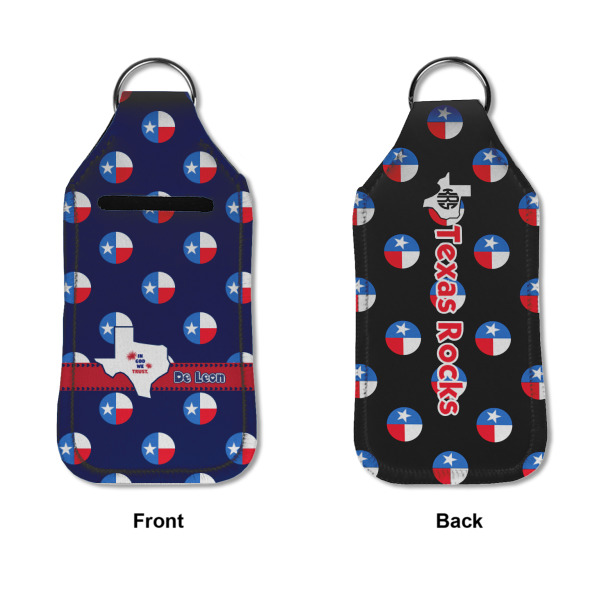 Custom Design - Sanitizer Holder Keychain - Large APPROVAL (Flat)