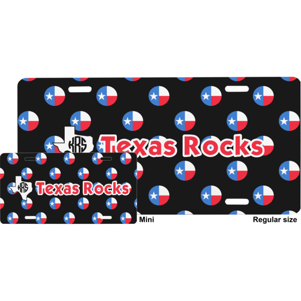 Custom Design - License Plate - Sizes - Four Holes