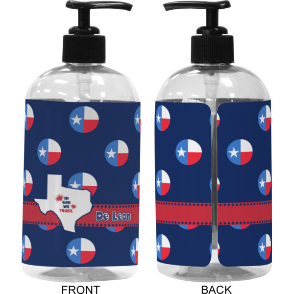 Custom Design - 16 oz Plastic Liquid Dispenser (Approval) - Black