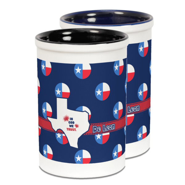 Custom Design Your Own Ceramic Pencil Holder - Large