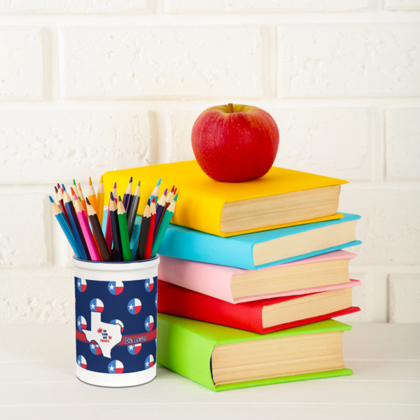 Custom Design - Pencil Holder - LIFESTYLE pencil