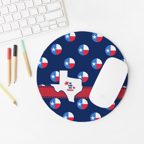 Custom Design - Round Mousepad - LIFESTYLE 2