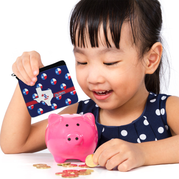 Custom Design - Rectangular Coin Purses - LIFESTYLE (child)