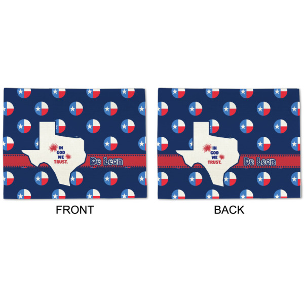 Custom Design - Linen Placemat - APPROVAL (double sided)