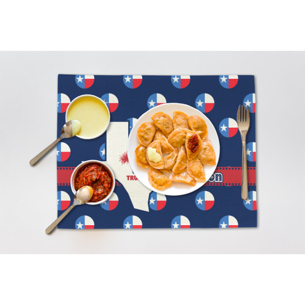 Custom Design - Linen Placemat - Single - Lifestyle