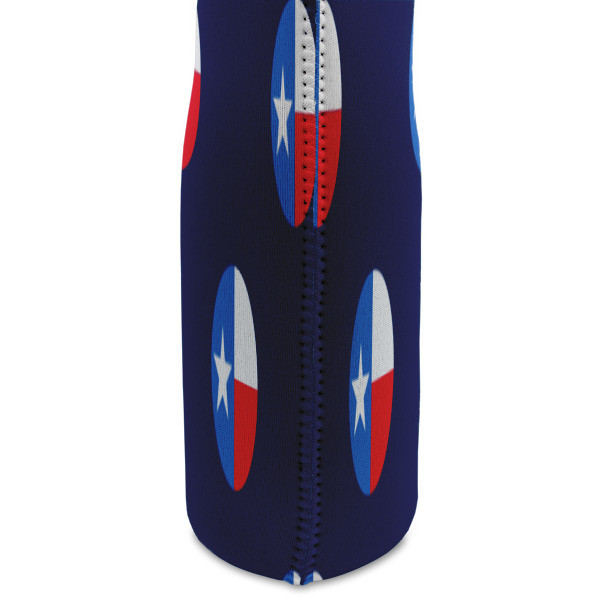 Custom Design - Double Wine Tote - Side Closeup