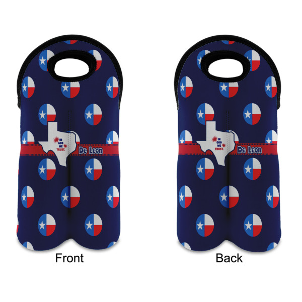 Custom Design - Double Wine Tote - Front & Back