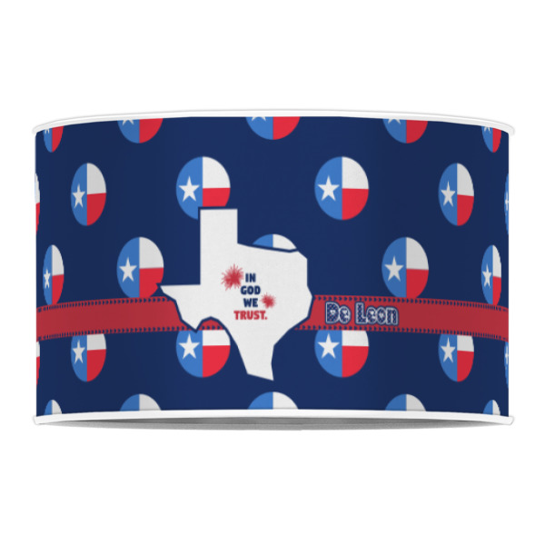 Custom Design - 12" Drum Lampshade - FRONT (Poly Film)