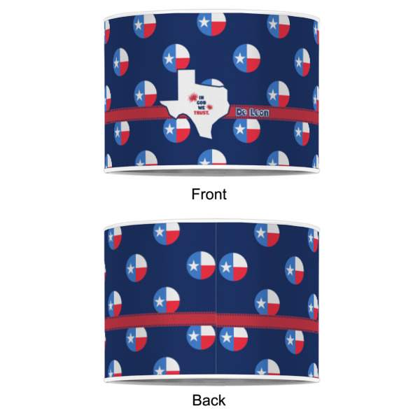 Custom Design - 8" Drum Lampshade - APPROVAL (Poly Film)