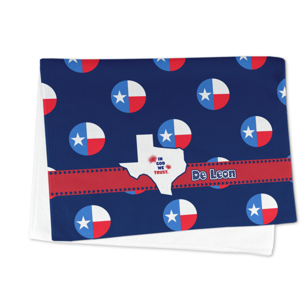 Custom Design - Microfiber Dish Towel - FOLDED HALF