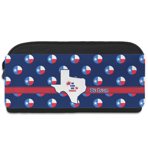 Custom Texas Polka Dots Shoe Bag (Personalized)