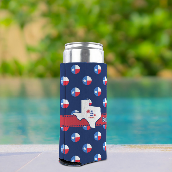 Custom Design - Can Cooler - Tall 12oz - In Context