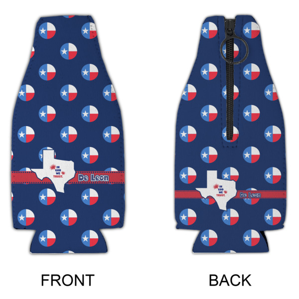 Custom Design - Zipper Bottle Cooler - APPROVAL