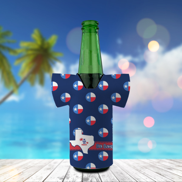 Custom Design - Jersey Bottle Cooler - LIFESTYLE