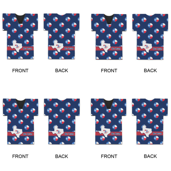 Custom Design - Jersey Bottle Cooler - Set of 4 - APPROVAL