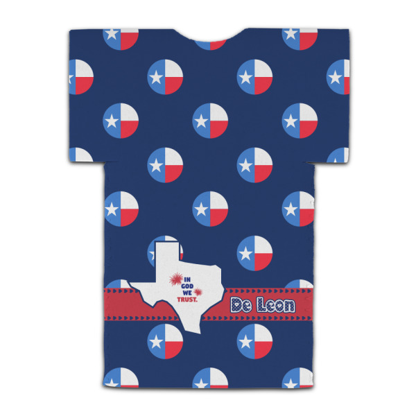 Custom Design - Jersey Bottle Cooler - BACK (flat)