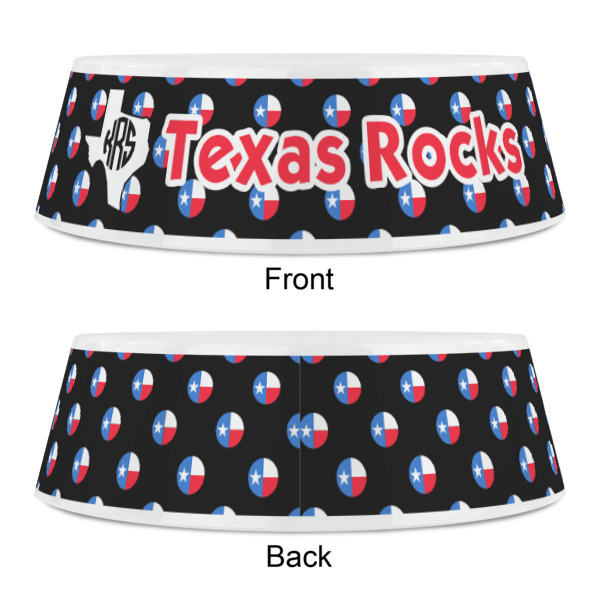 Custom Design - Plastic Pet Bowls - Small - Approval