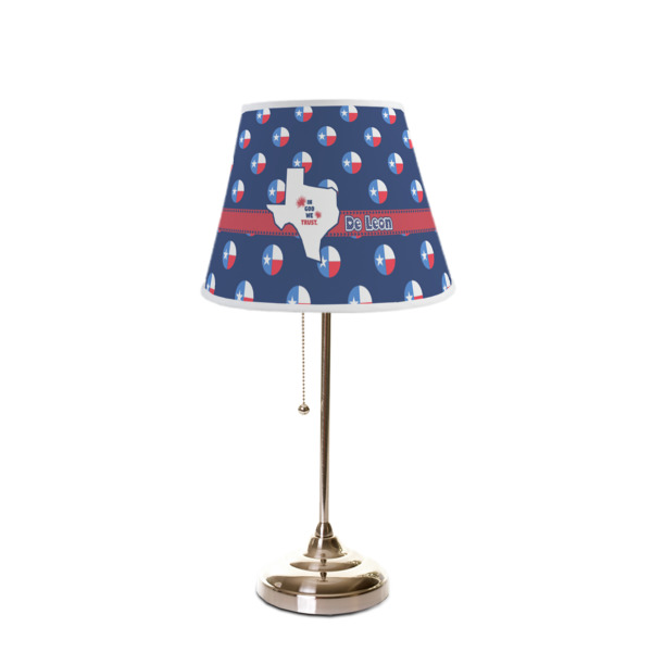 Custom Design - Poly Film Empire Lampshade - On Stand