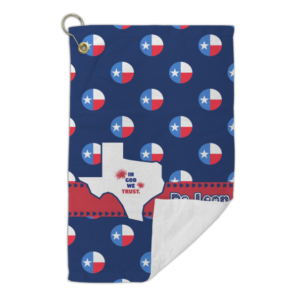 Custom Design - Microfiber Golf Towels Small - Front Folded