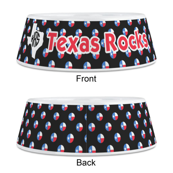 Custom Design - Plastic Pet Bowls - Medium - Approval