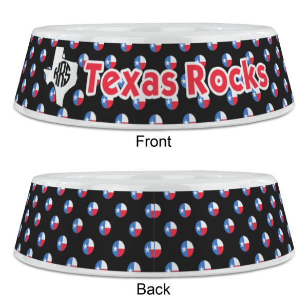 Custom Design - Plastic Pet Bowls - Large - Approval