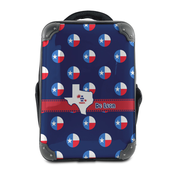 Custom Texas Polka Dots 15" Hard Shell Backpack (Personalized)