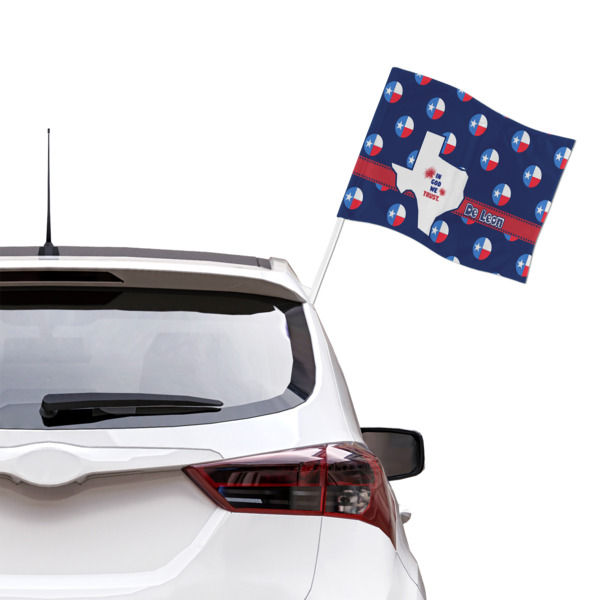 Custom Design - Car Flag - Large - LIFESTYLE