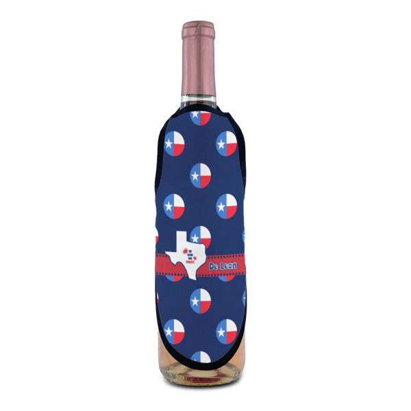 Custom Design - Wine Bottle Apron - IN CONTEXT