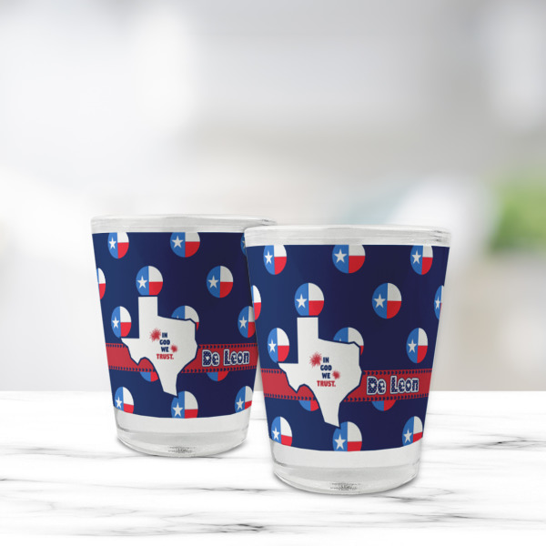 Custom Design - Glass Shot Glass - Standard - Lifestyle